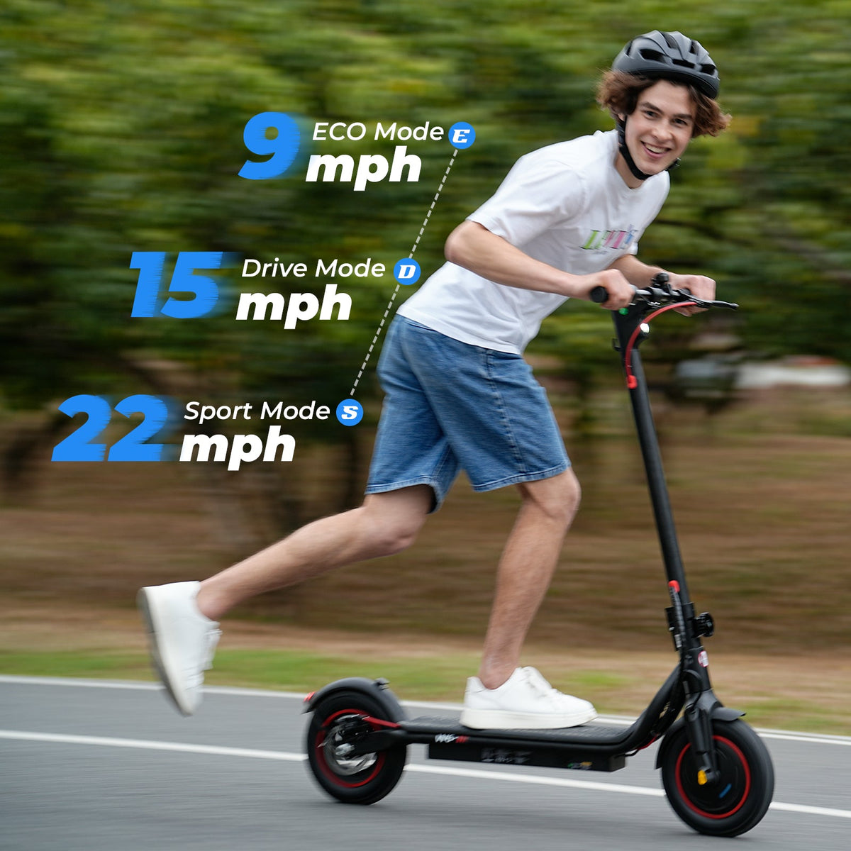 X6 Commuting Electric Scooter 500W Motor for Adults