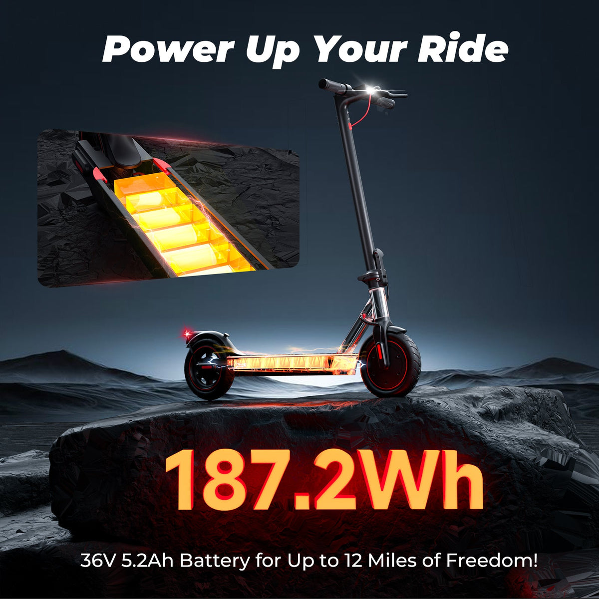 i8 Electric Scooter 350W for Adults and Teens