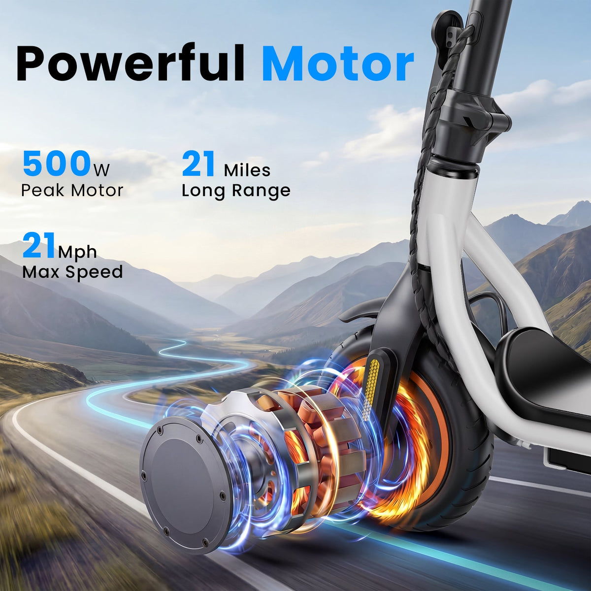 D3 Electric Scooter for Adults