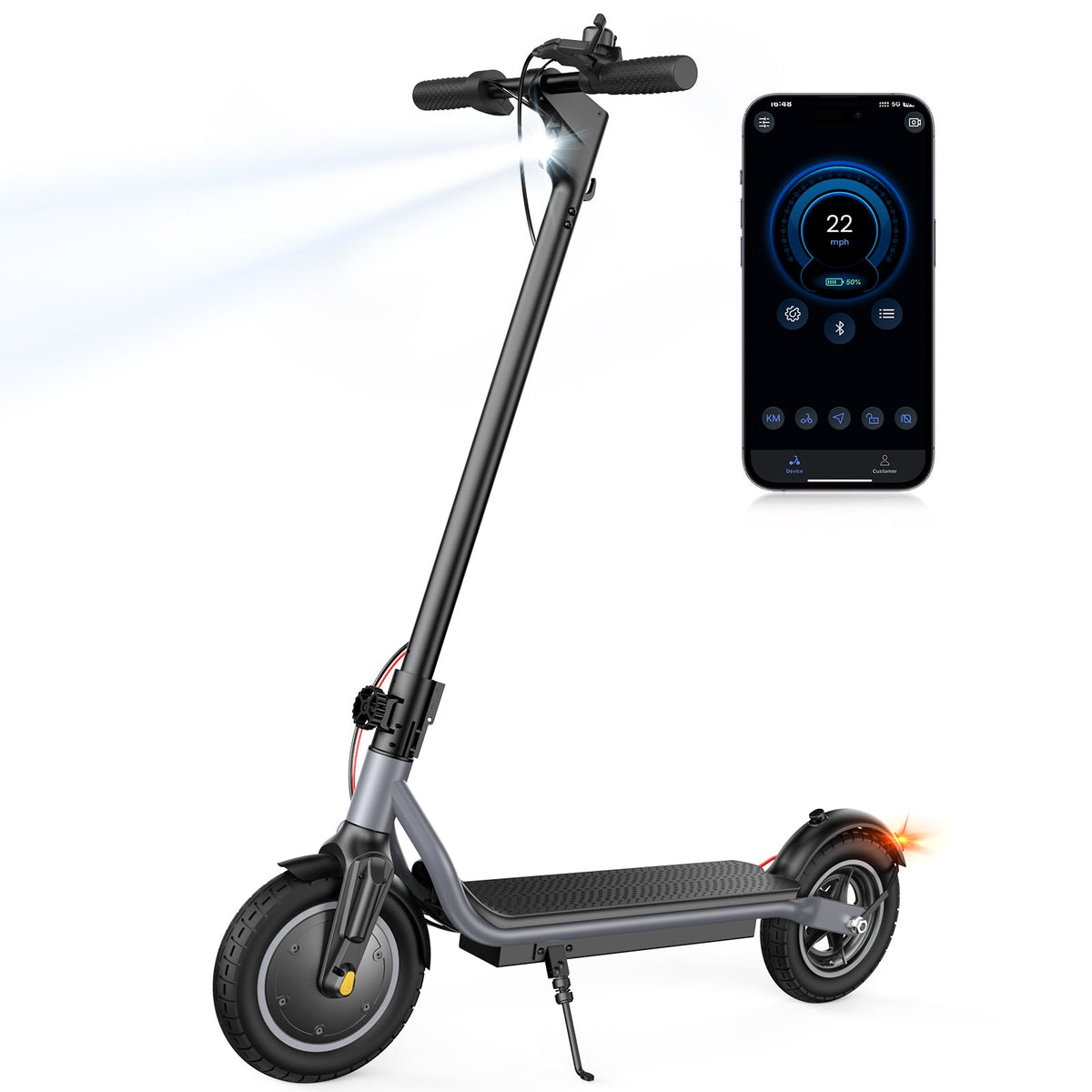 X6 Commuting Electric Scooter 500W Motor for Adults