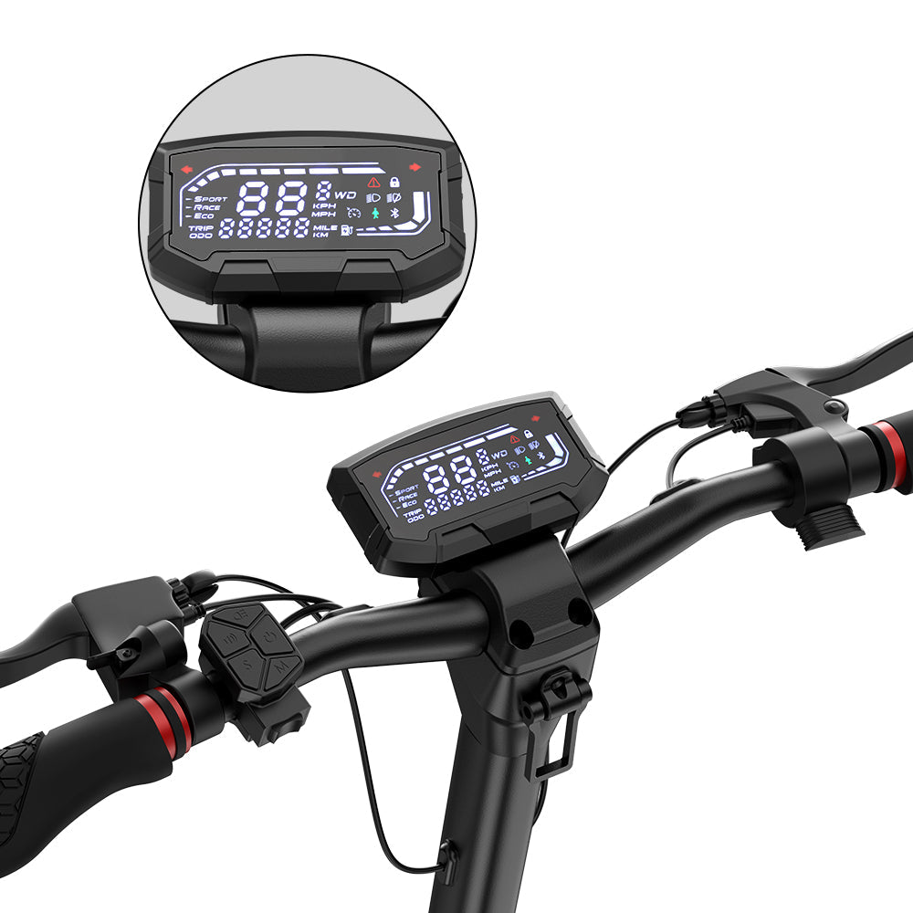 M7Pro Off-Road Scooter for Adults. 2000W Dual Motor