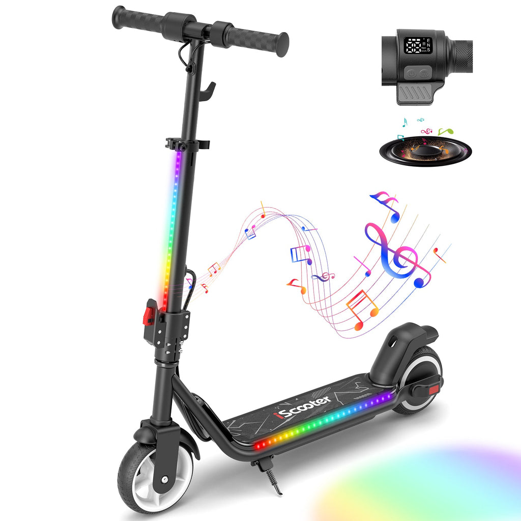 iK3 Electric Scooter. 150W Motor. LED Display for Kids Ages 6-14