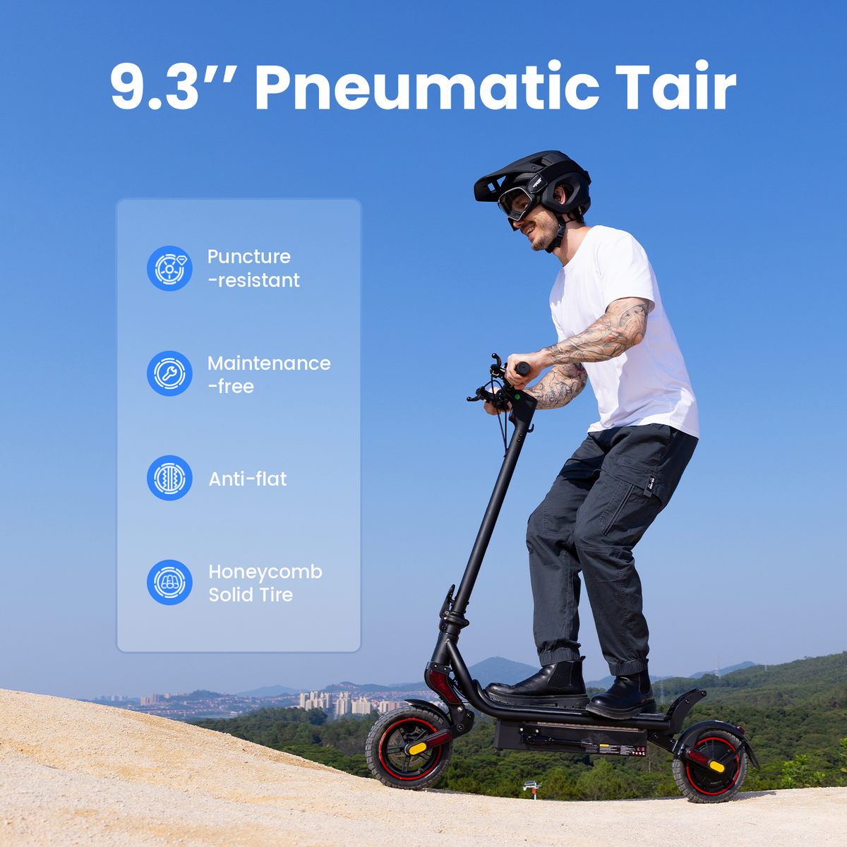 X8Pro Off-Road Tires Electric Scooter 800W Motor