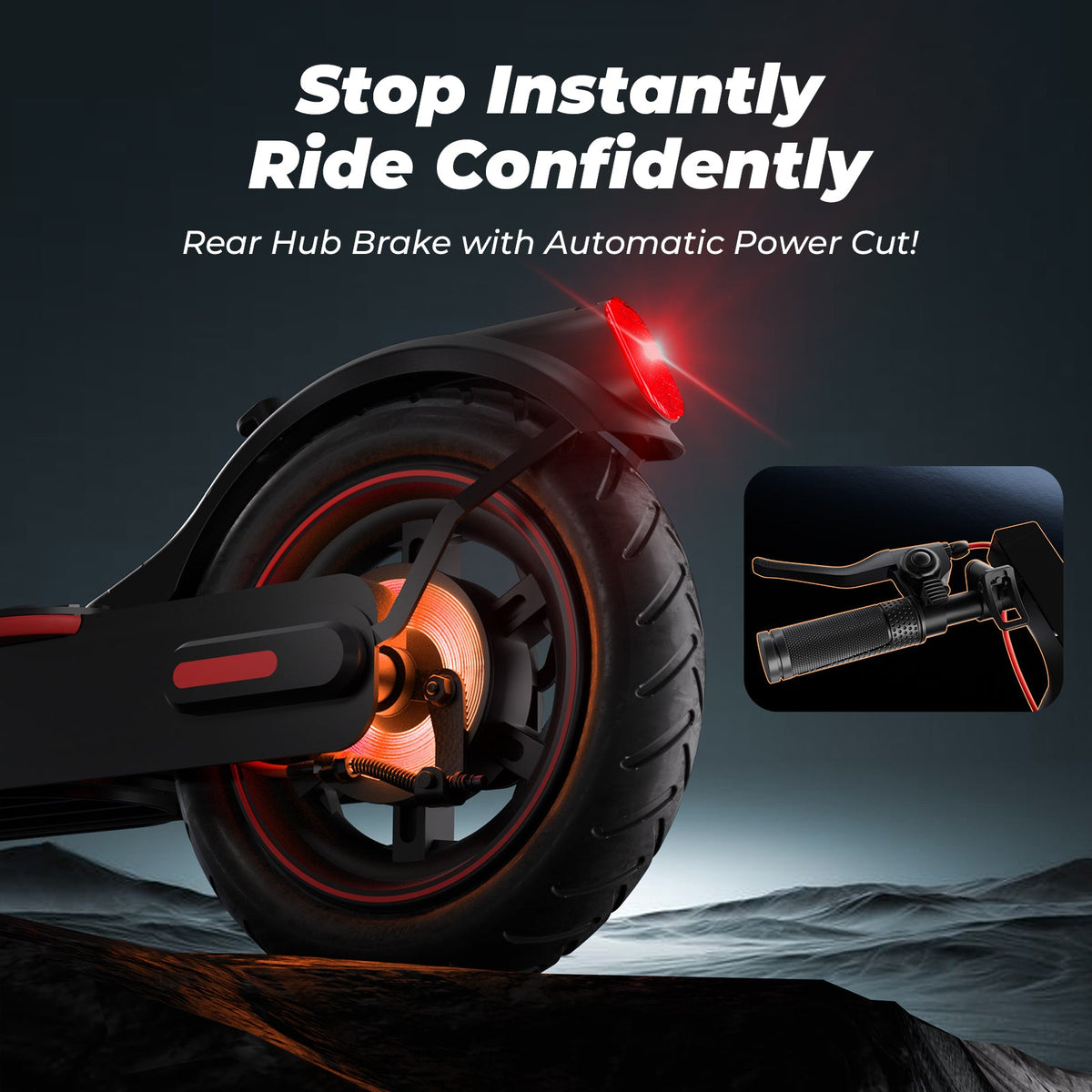 i8 Electric Scooter 350W for Adults and Teens