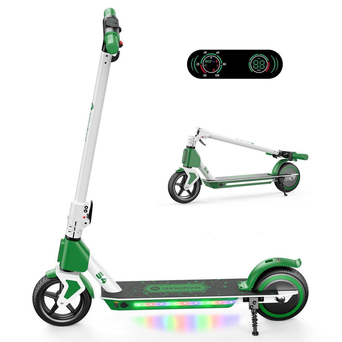 S4 Electric Scooter for Kids Ages 6-14. 200W Foldable Kids Electric Scooter