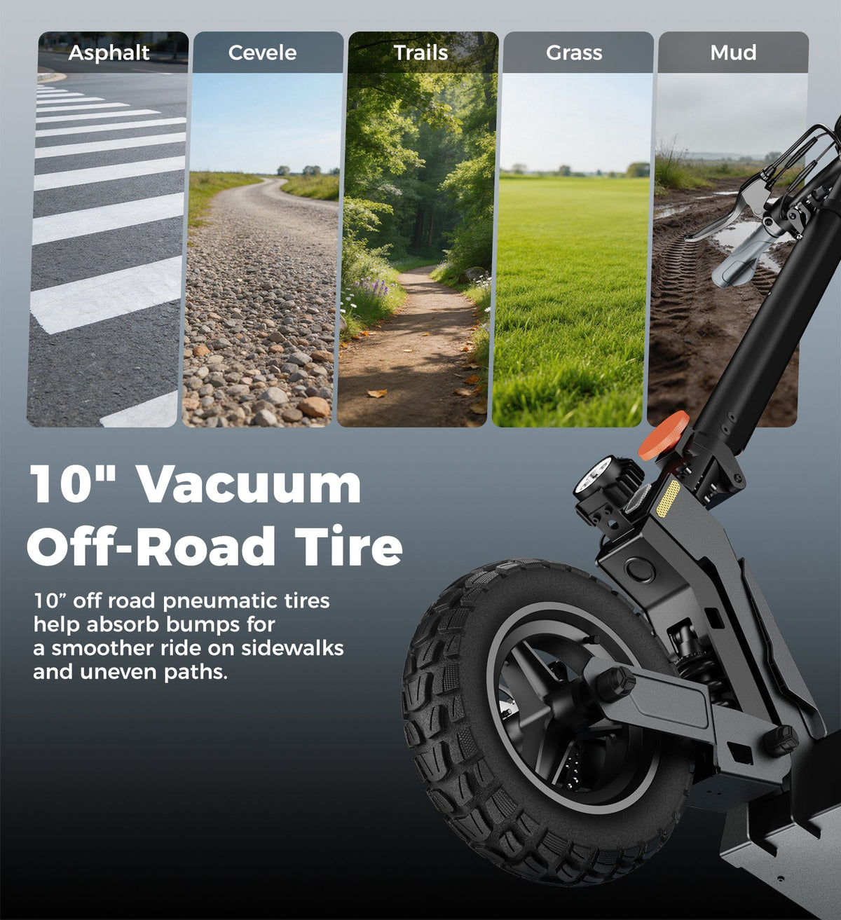 X10 Electric Scooter Commuting 1200W Motor