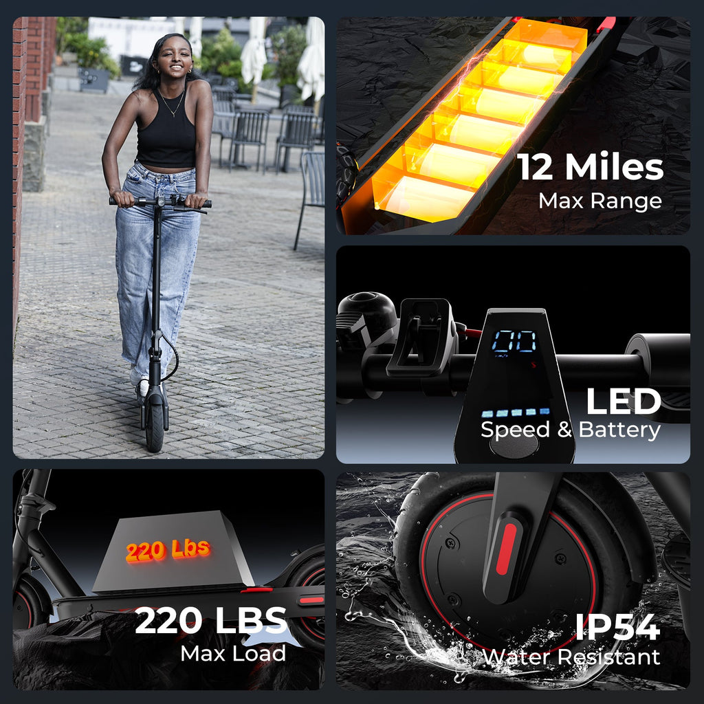 i8 Electric Scooter 350W for Adults and Teens