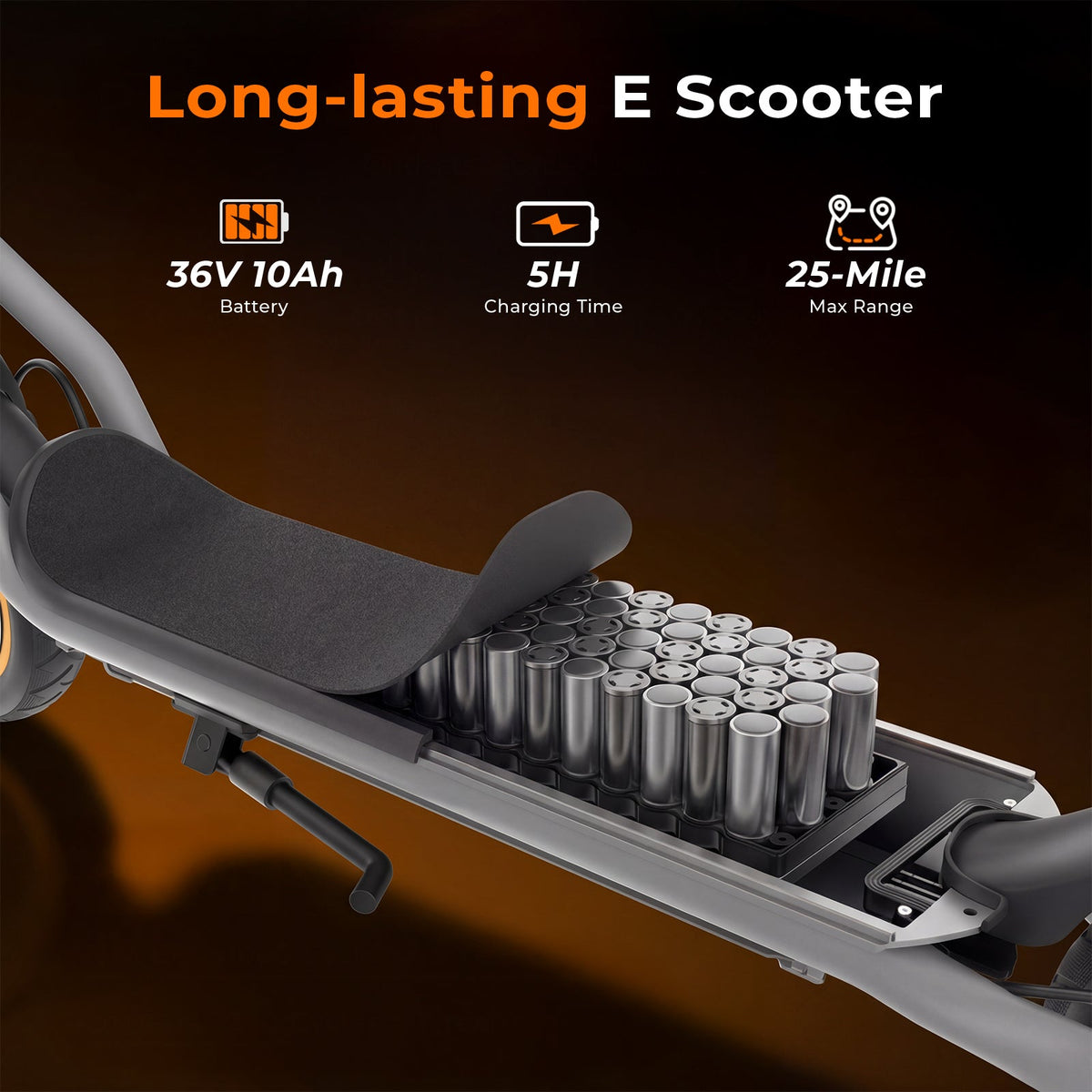 D3LR Folding Electric Scooter