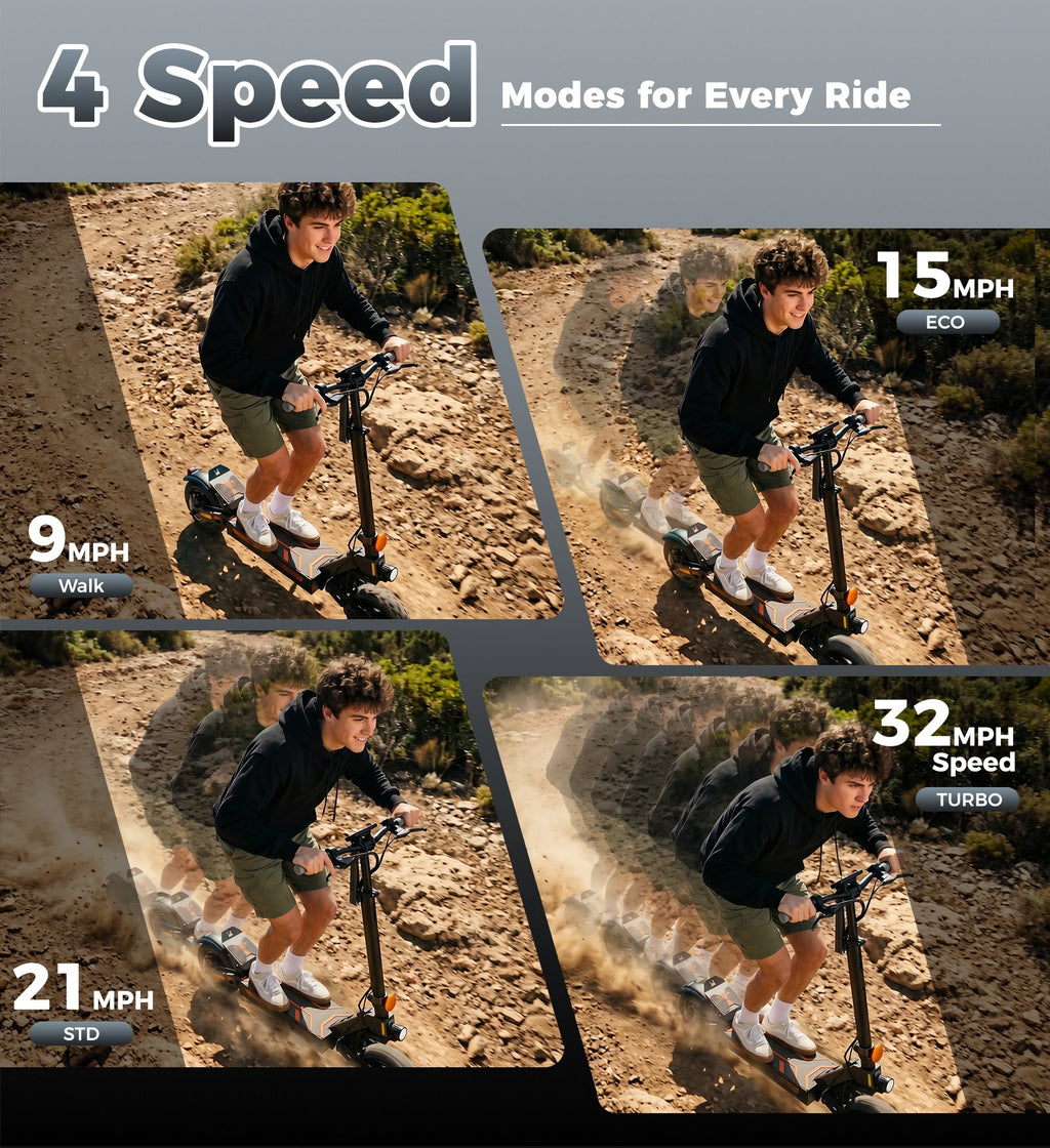 X10 Electric Scooter Commuting 1200W Motor