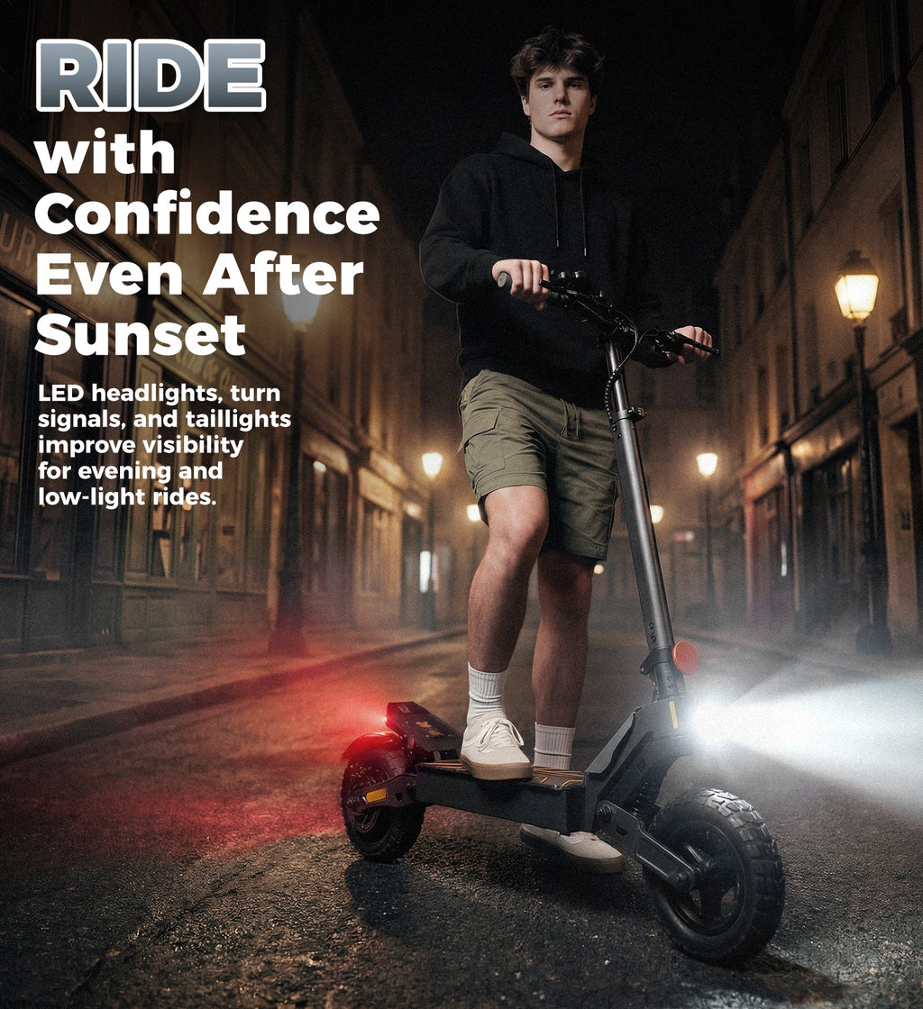 X10 Electric Scooter Commuting 1200W Motor