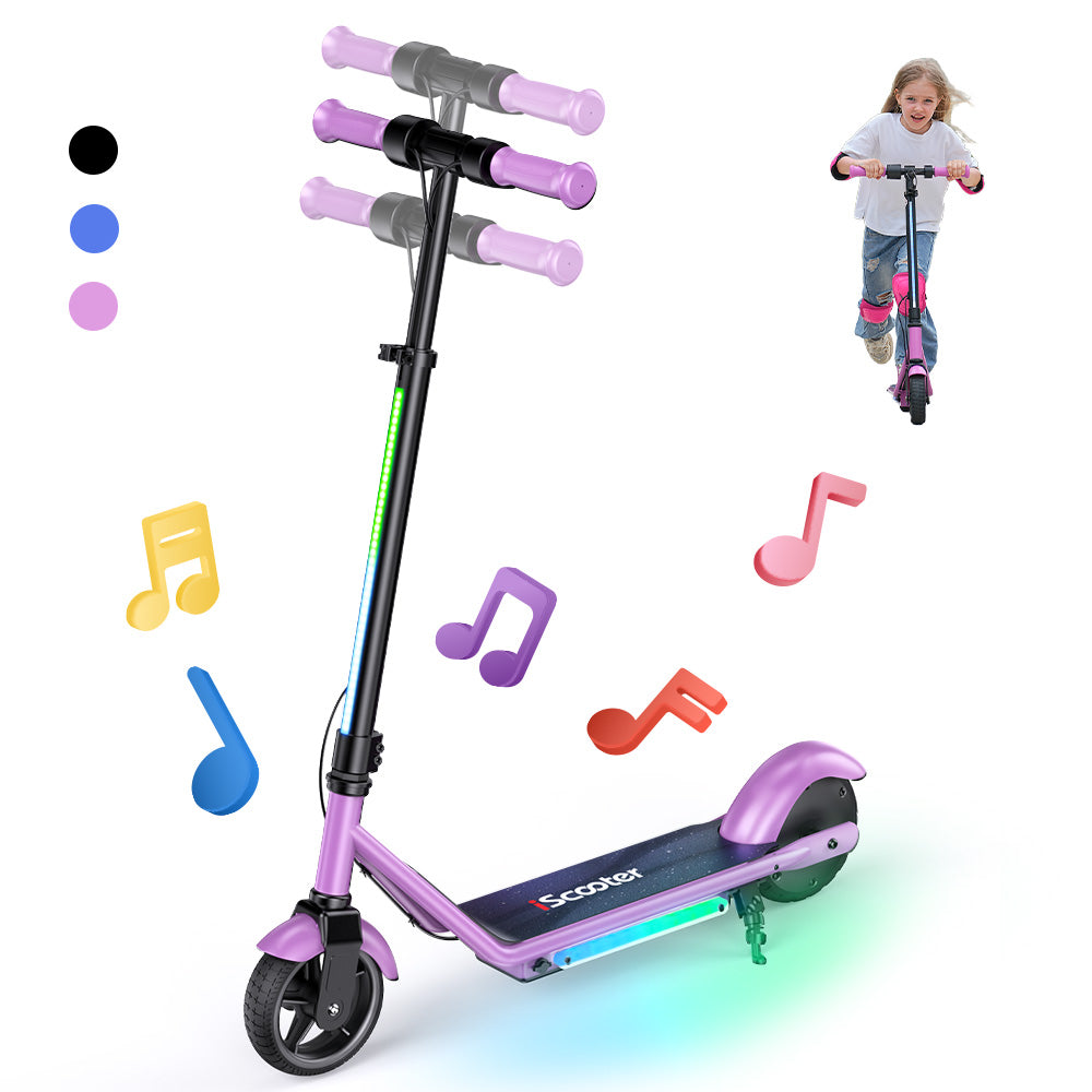 iK3 Electric Scooter. 150W Motor. LED Display for Kids Ages 6-14