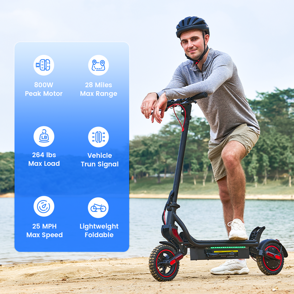 X8Pro Off-Road Tires Electric Scooter 800W Motor