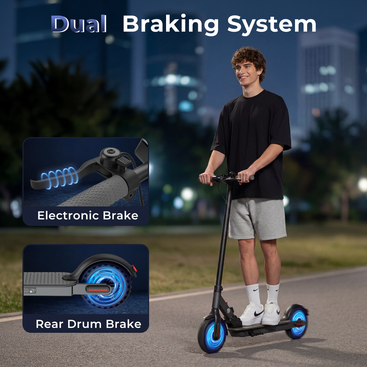 X3C Electric Scooter 500W Motor