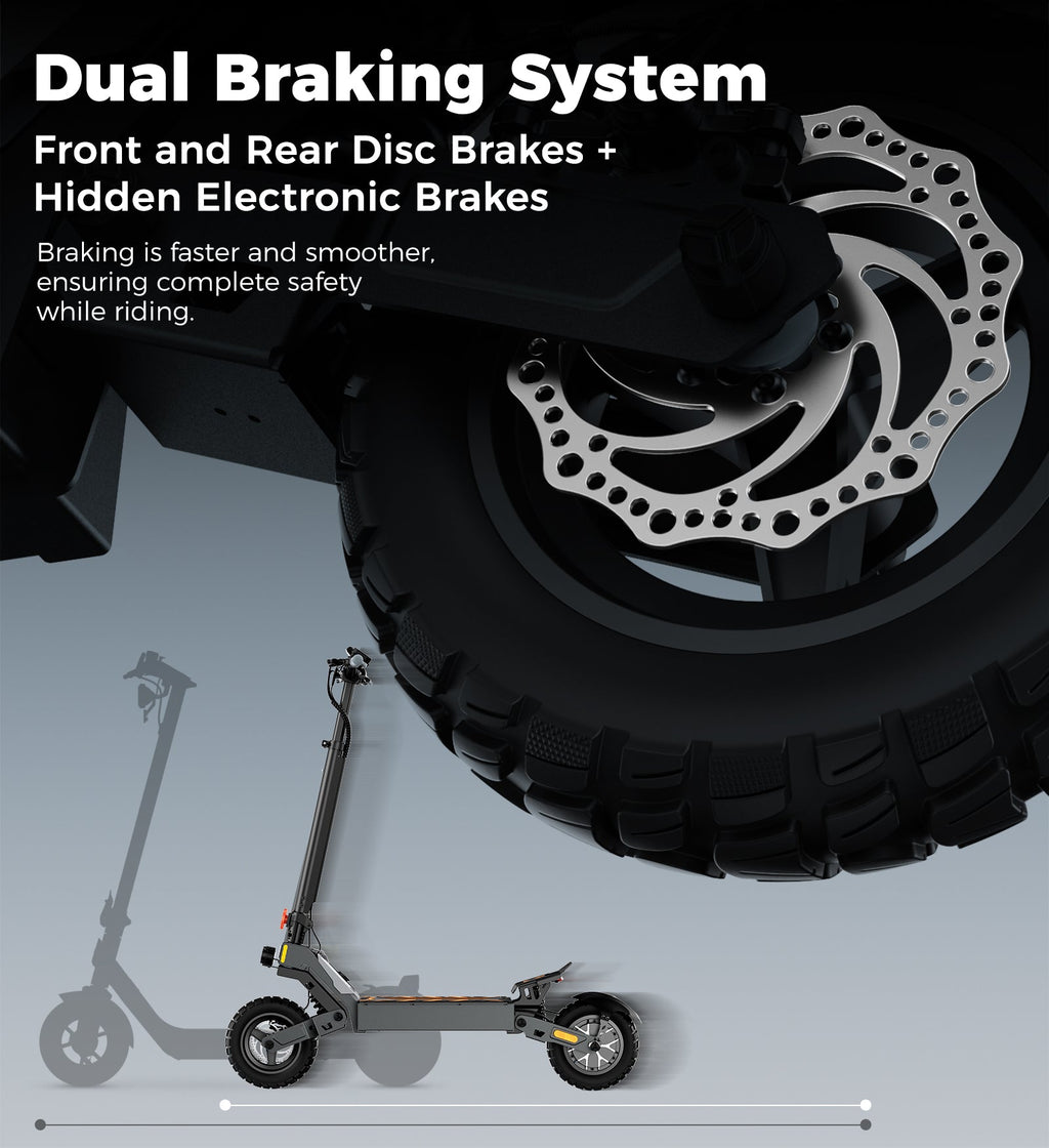 X10 Electric Scooter Commuting 1200W Motor