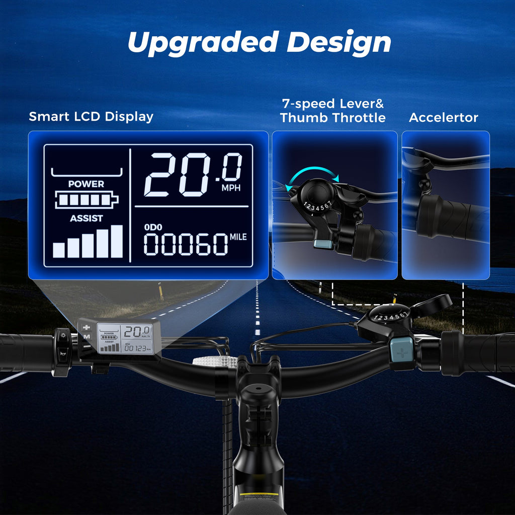 EB3 500W Motor Electric Bike for Adults