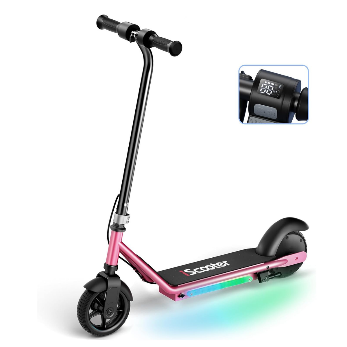 iK3 Electric Scooter. 150W Motor. LED Display for Kids Ages 6-14