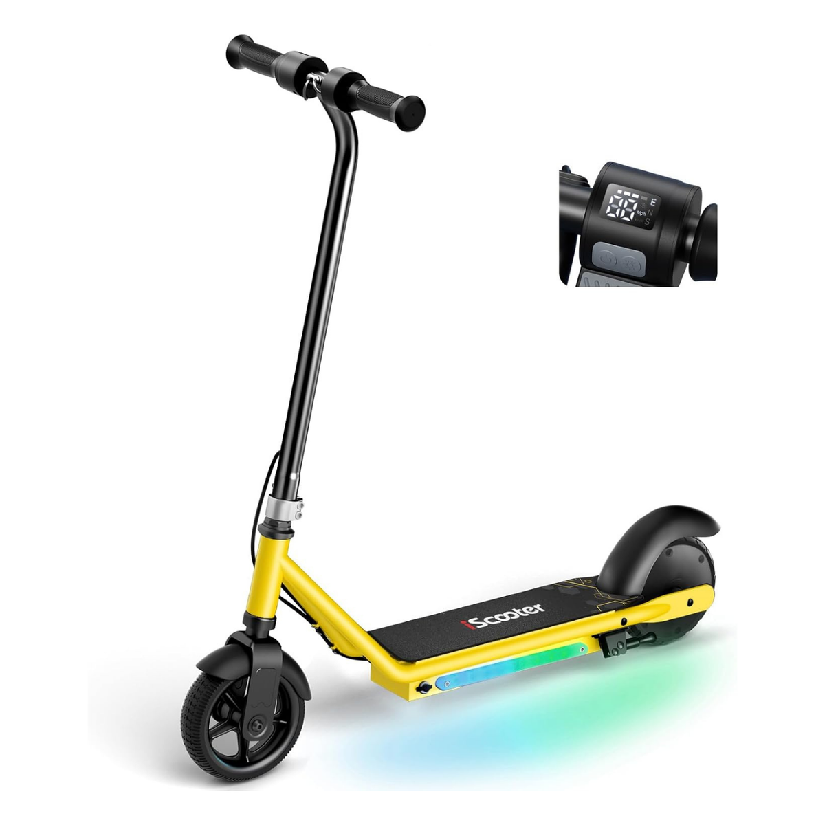 iK3 Electric Scooter. 150W Motor. LED Display for Kids Ages 6-14